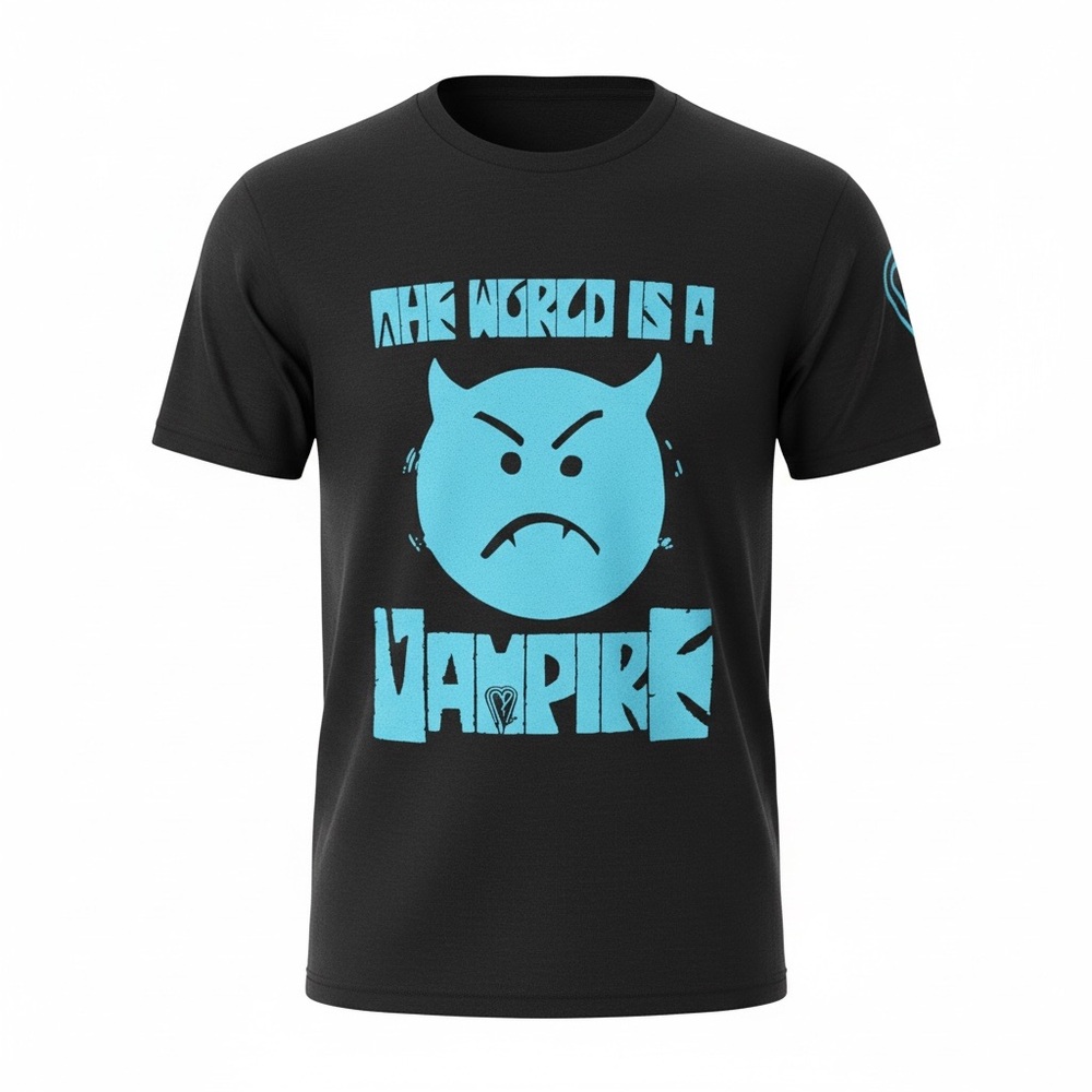 Smashing Pumpkins 2023 World Is A Vampire Tour Tee Small